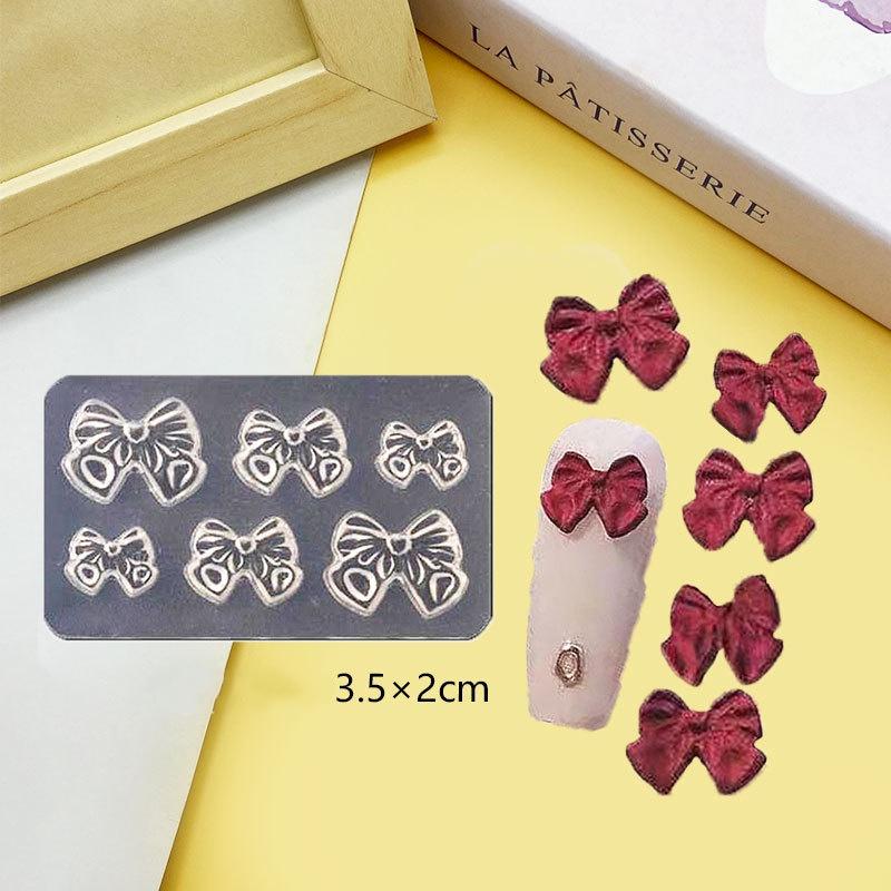 

3D Transparent Nail Template Starfish Shell Butterfly Flower Silicone Nail Mold DIY Nail Art Decoration Manicure Design Tools