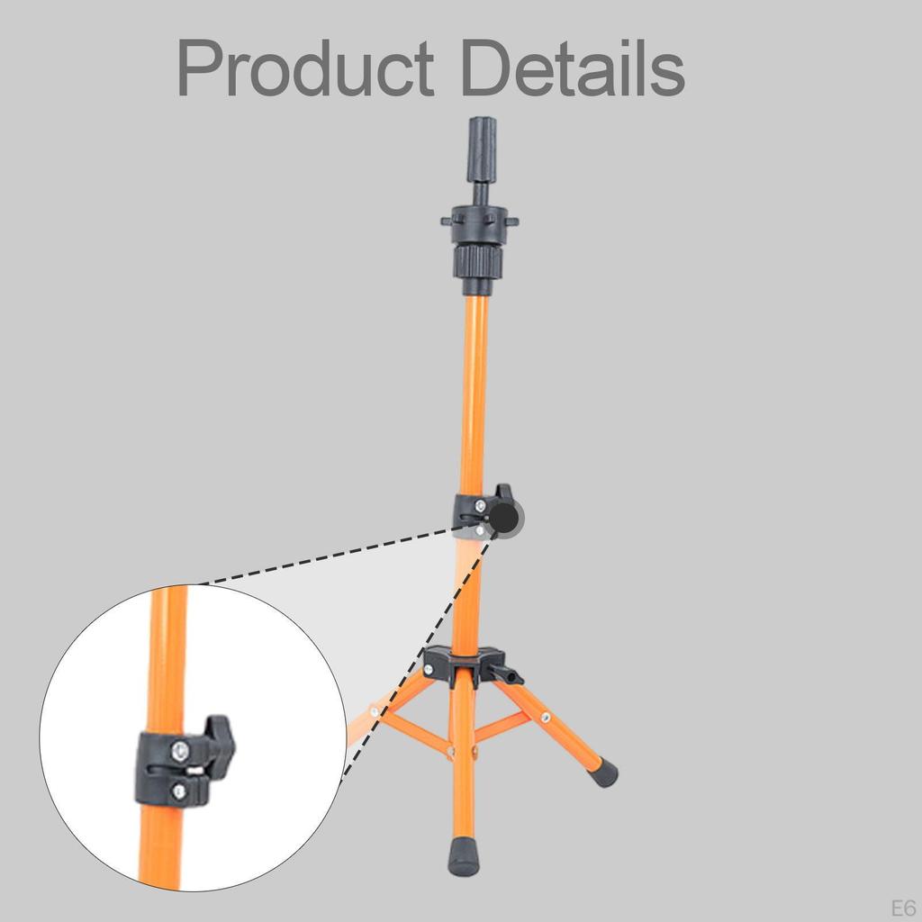 Mannequin Head Stand Adjustable Durability, Sturdy Premium Practical, Professional, Easy to Use Wig