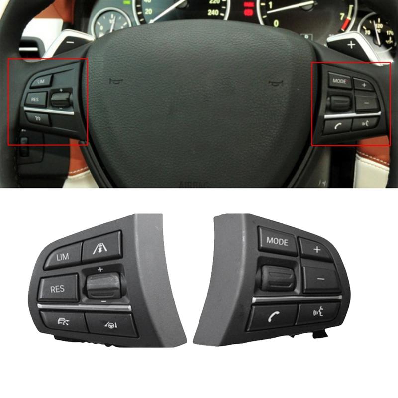 7Pcs Car Steering Wheel Control Switch Button for BMW 1 2 3 Series X3 X4 X5 X6 Car Accessories