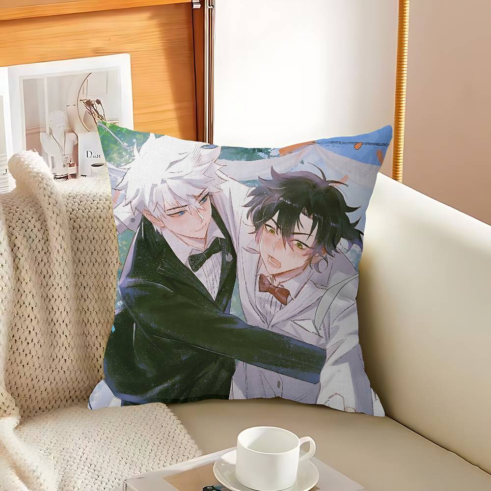 Link CClick Anime Maple Design Cushion Cover Happy Autumn Harvest decor Holiday Decorati Pillow Cover