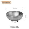 Korean Style Stainless Steel Insulated Noodle Bowl