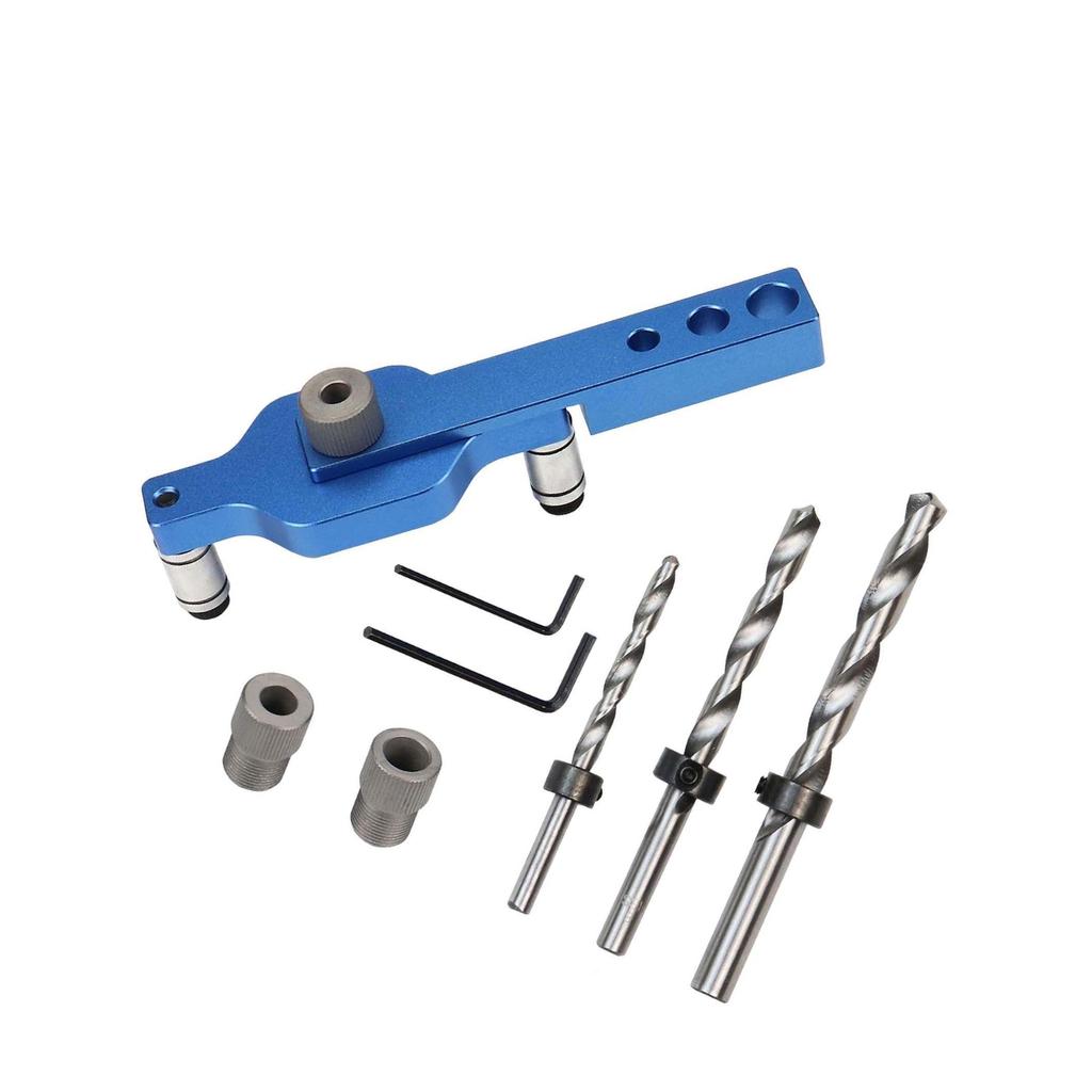 Dowel Drill Joinery Kits 6/8/10mm Drill Bushings for DIY Furniture