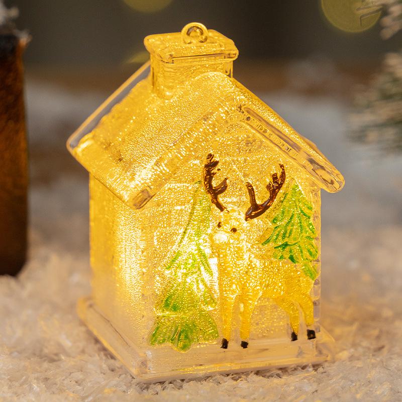 

Рождественские украшения Рождественские украшения, Маленькие домики Светящийся рождественский домик Маленькие подарки Deer House