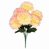 Multicolor Chrysanthemum Artificial Flower 7 Heads Decorative Flower Faux Floral  Event Supplies