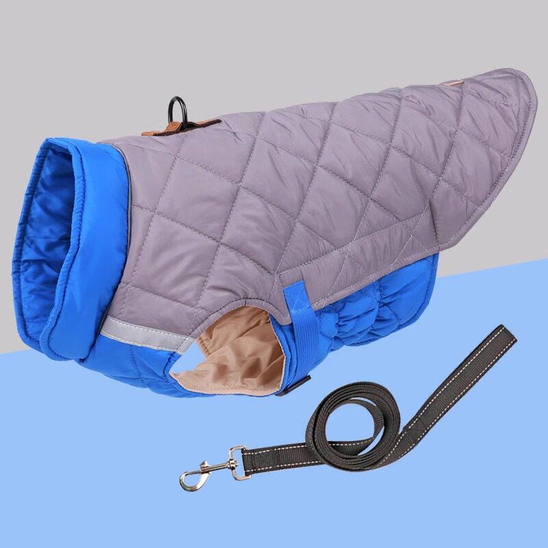 Warme Baumwoll-Hundekleidung für mittlere und große Rassen: Herbst/Winter-Stil für Corgis, Border Collies, Dobermänner und Golden Retriever