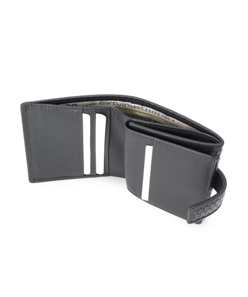Hiroko Hayashi CARDINALE Slim Bifold Wallet 70941848 Women's Black (019) 00 (FREE)