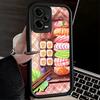 Phone Case for Xiaomi Redmi Note 15 14 13 Pro Plus Delicious Sushi Bento Shell 12S 11 11S 11T 5G 14S Soft Silicone Funda