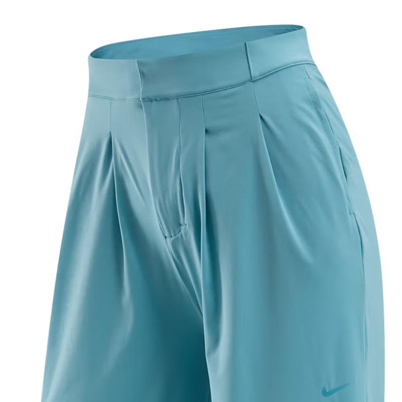 Nike Simple Breathable Versatile Straight Leg Casual Pants Women Bottoms Sky-Blue FQ2167-464