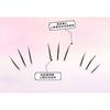 Lactacia - Individual Cluster Glue-Free Bottom False Eyelashes