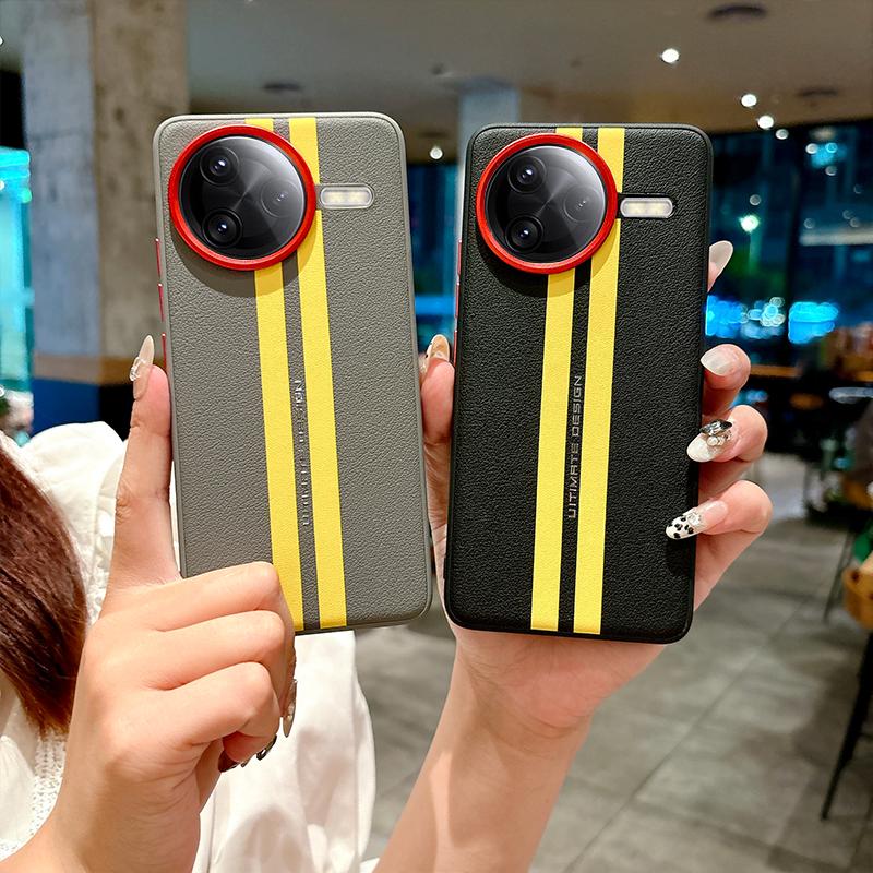 Für Xiaomi POCO F7 Pro Hülle Luxus PU-Leder Rennstrecke Schutz-Rückseite Hülle Für Xiaomi POCO F7 Ultra F7Pro Handyhülle