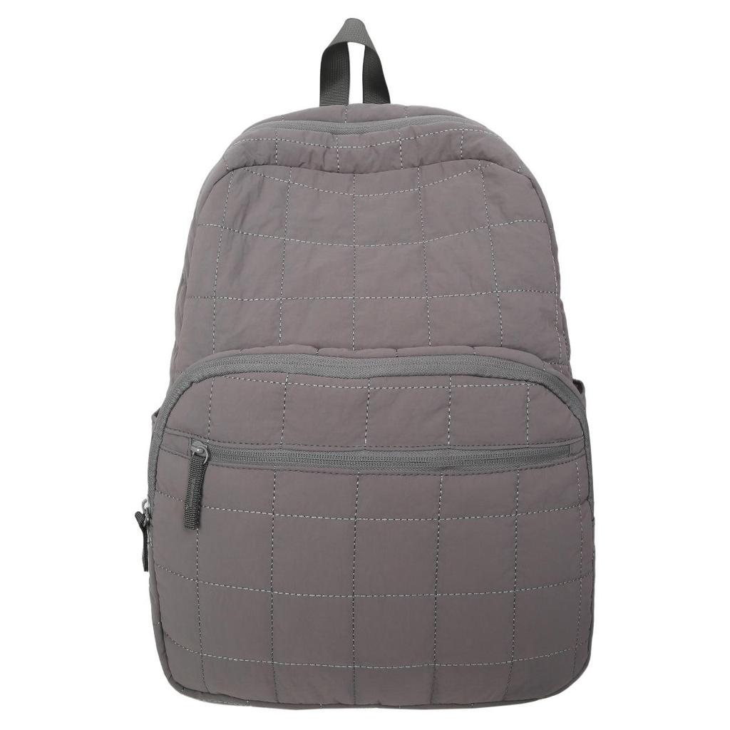 Women's Quilted Casual Outdoor Backpack - Large Capacity, Fashionable Laptop and Mummy Bag