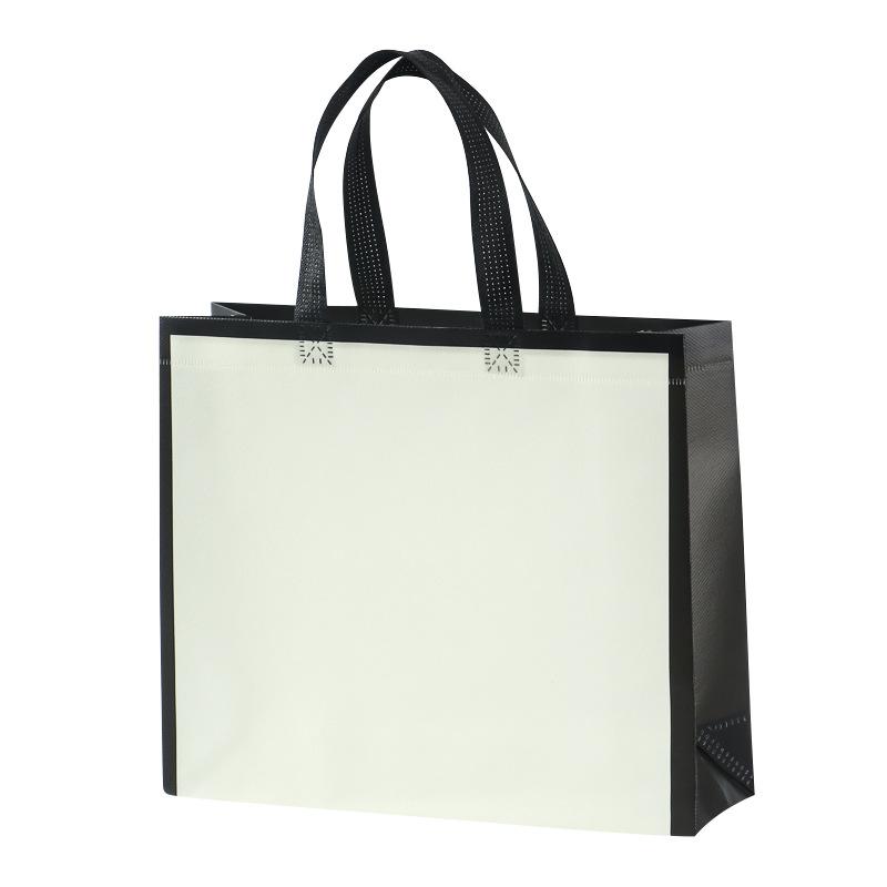 

StoBag, Reusable Non Woven Tote Large Shopping Bags For Daily Use, Birthday Party Supplies Durable Packing Candy Cloth Presents 12pcs&32x27x10cm