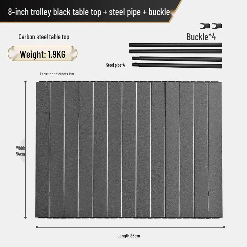Tragbarer Outdoor Faltbarer Campingwagen für Auto, Picknick und Express-Nutzung