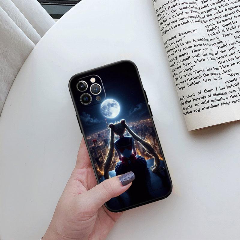S-Sailors-wallpaper M-Moon Phone Case for Samsung Galaxy S20 S21 Ultra FE Plus A26 A30 A30S A31 A52 A42 A50 A50S