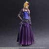 Final Fantasy VII Remake PLAY ARTS Kai Cloud Strife Dress PVC Painted Movable Figure Ver.