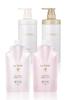 La Sana Seaweed Sea Mud Shampoo & Treatment, Refreshing Sweet and Sour Rosehip Scent (3) (New) Empty Bottle Set