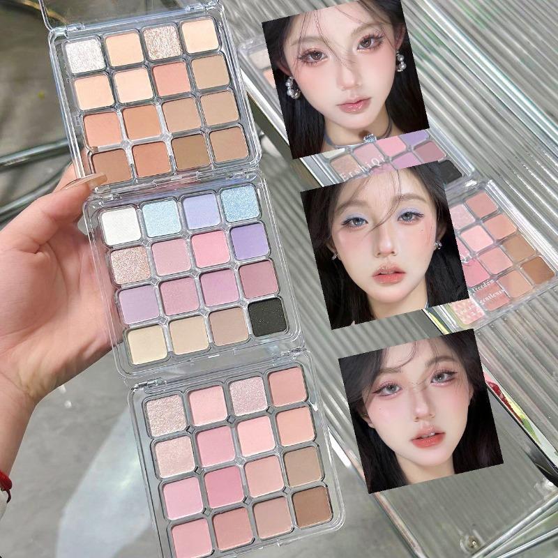 Color Eyeshadow Palette Matte Shimmer Low Saturation Daily Makeup For Beginners