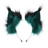 Handmade Plush Lynx Cat Ear Headband Halloween Cosplay Anime Convention Accessory Unisex