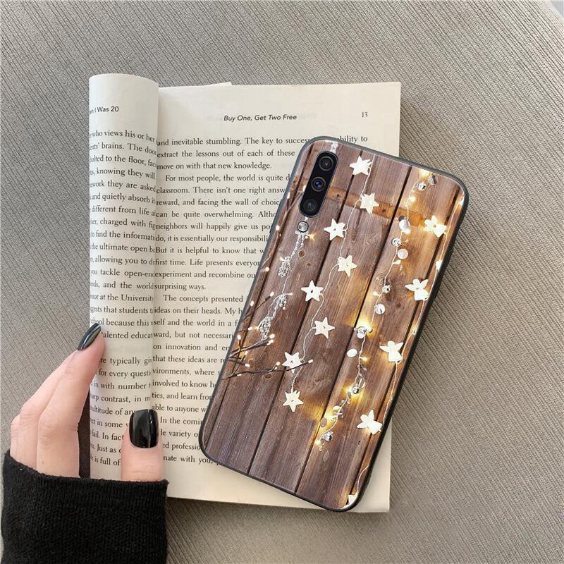 Christmas Tree Winter Light Snow Phone Case For Samsung Galaxy A35 A55 A54 A15 A25 A05s A05 A22 A24 A52 A33 A34 M34 M14 M54 M23