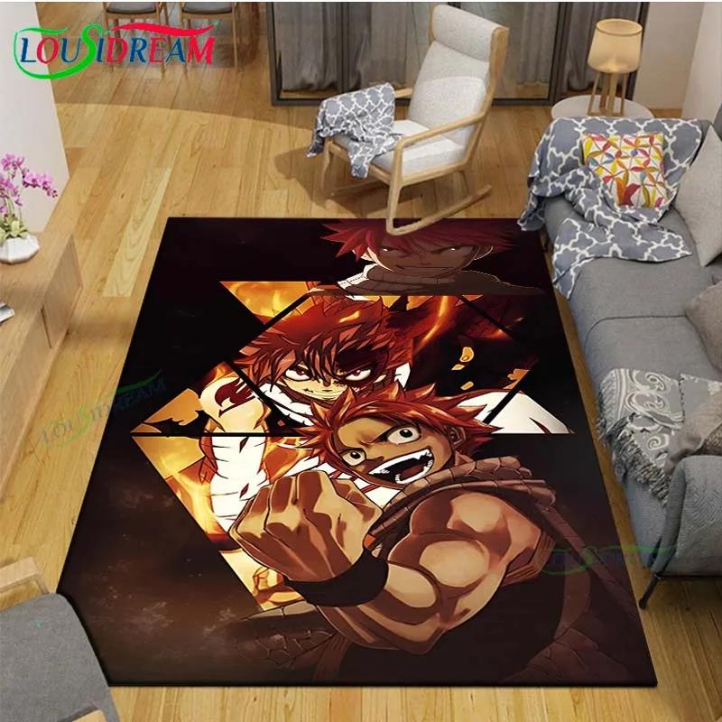 Fashion Popular Cartoon A-Fairy Tail Printed  Carpet Living Room Anti-Skid Area Rug Kids Bedroom Mats Yoga Mat Carpet Decor Gift