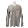 CHROME HEARTS 408207011******784 XL Camisa de manga comprida cinza algodão/poliéster masculina