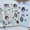 DIY Stickers Scrapbooking Stickers Kawaii Millennium Anime Story Stickers Phone Craft Stickers