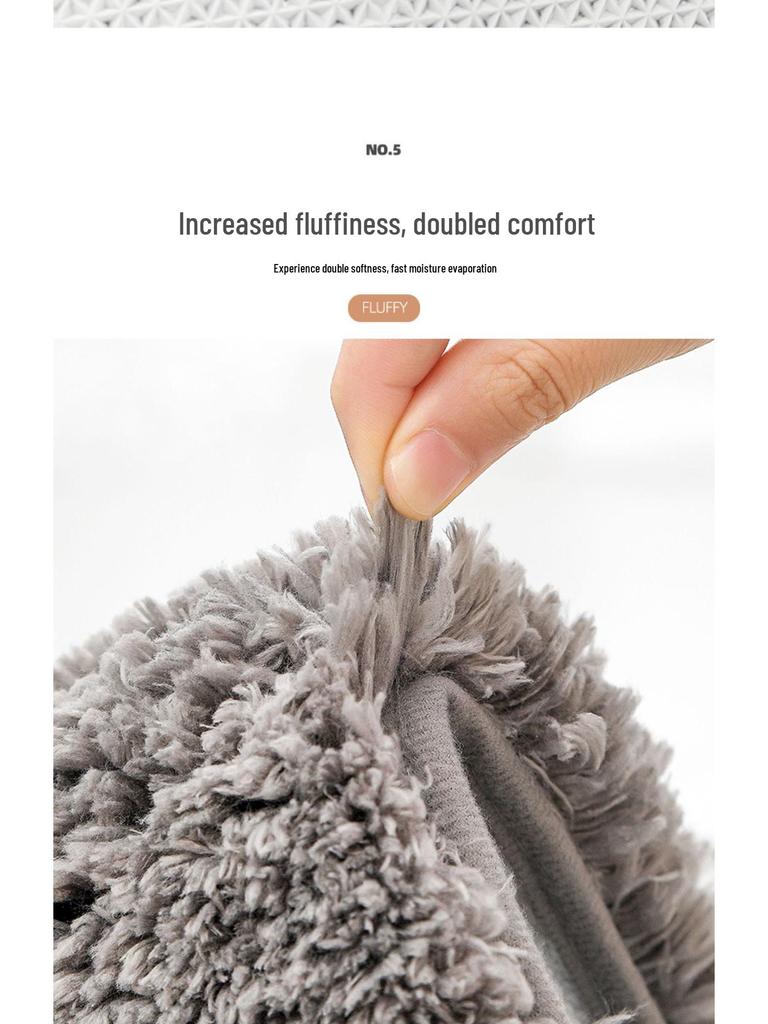 Non-slip Bathroom Door Mats: Quick-Drying, Absorbent Floor and Toilet Carpets