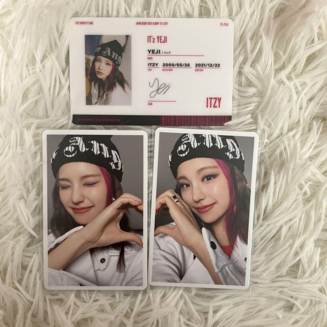 

[USED] ITZY Yeji trading card