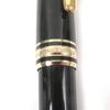 Great MONTBLANC Ballpoint Pen Meisterstck Classic Twist Type Black Gold Mens Used