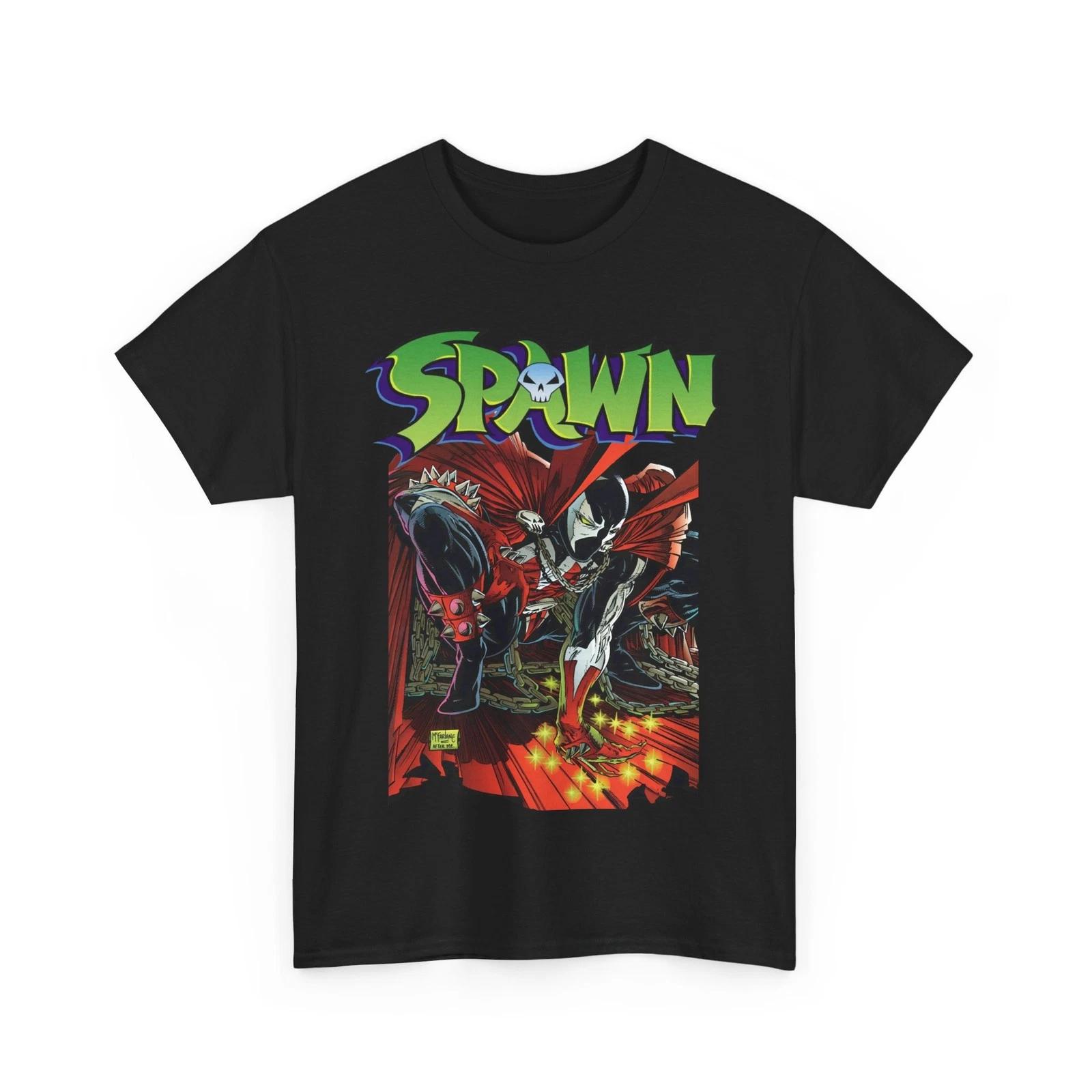 Spawn T-Shirt Todd McFarlane Art Image Comics Retro Vintage-Style Tee M