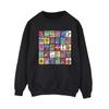 Tom And Jerry Womens/Ladies Grid Squares Sweatshirt