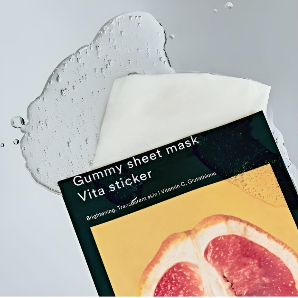 Abib Quick Sticky Sheet Mask Vita Sticker Brightening Vitamin Sheet Mask 27ml x 10P