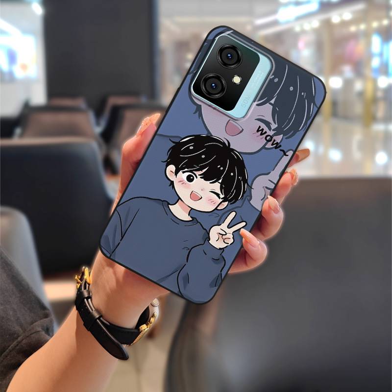 Back Cover Cartoon Phone Case For Blackview Oscal C70 Silicone Durable Protective Phone Pouch Waterproof Cute Anti-dust