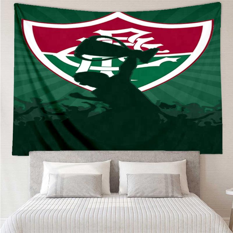 1PC Flumi-nense Football Club  Printed Tapestry Room Decoration Wall Hanging for Living Room Bedroom, Dormitory, Birthday and Christmas Gifts