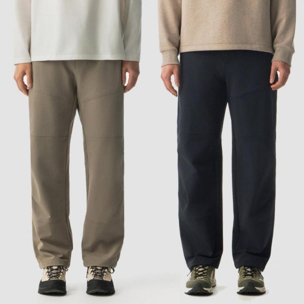 Kolon Sport Unisex Loose Fit SOftshell Cargo Pants Choose 1 Of 4 Types dark beige (men)/75