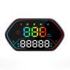 NEWEST Motorcycle OBD2 Head Up Display G25 Vehicle Speed, Clock, and Travel Time Display Outdoor Car Motorcycle Riding Equipment