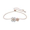 Latisha Bracelet Flower, Iridescent Rose Gold Tone Multicolor Women Jewelry 5636591