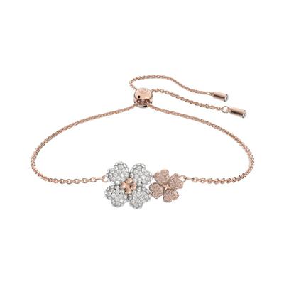 Bracciale Latisha Fiore, Tono Oro Rosa Iridescente Multicolore Gioielli Donna 5636591