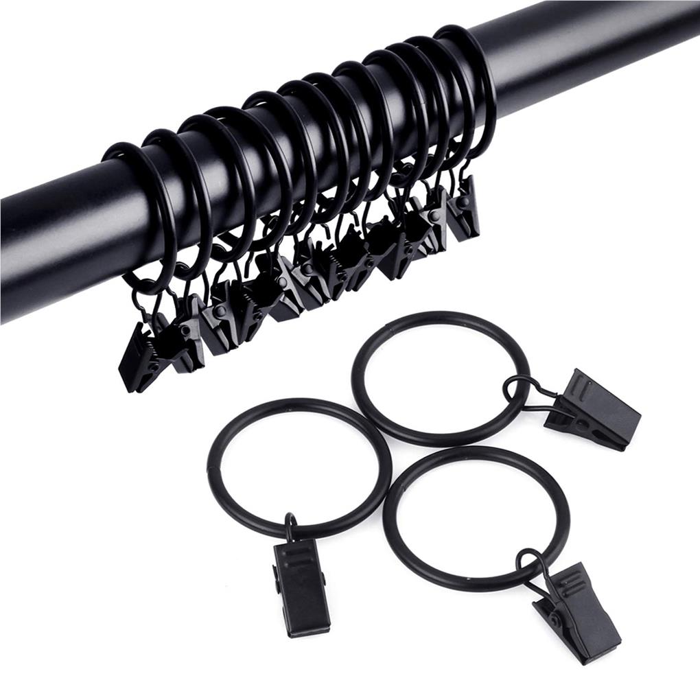 Zastępcze Haczyki do Zasłon Okiennych Biurowych Sypialni Pierścienie do Zasłon o Średnicy 32mm Pierścienie Projektowe Akcesoria