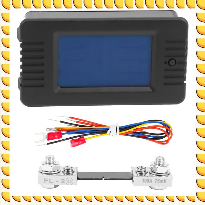 

BAAU 2X PZEM015 Digital DC 0-200V Voltage Current With 200A Shunt Car Battery Tester Voltage Meter Monitor 12V 24V 48V