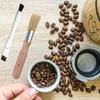 4pcs Coffee Brush Set Espresso Brush Kit Include Wooden Coffee Grinder Machine Cleaning Brush and Nylon Espresso Brush