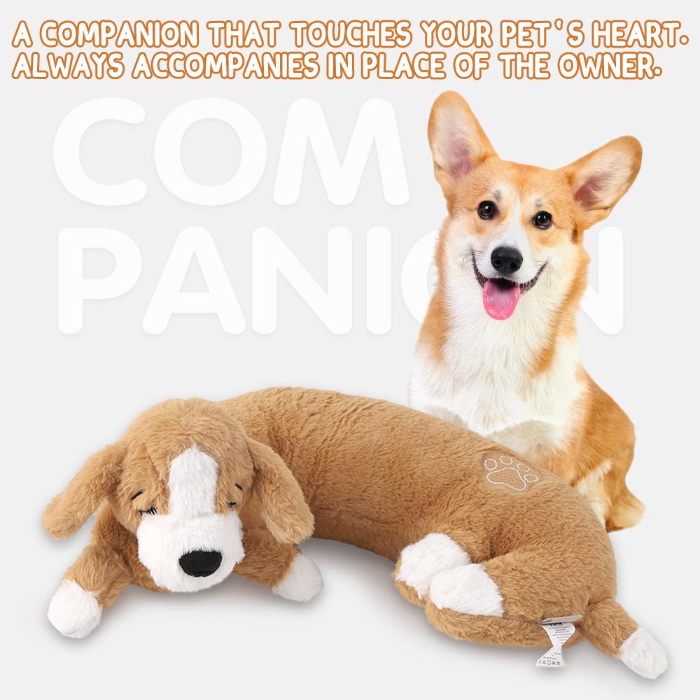 Large Plush Dog Toys, Dog Birthday Gifts, Pet Heartbeat Soothing Toys, Dog Chew Toys, Pet Calming Aids, Behavioural Training Toy