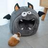 Hamster House Non-slip Bottom Cartoon Big Space Soft Comfortable Keep Warm Polyester Small Bat
