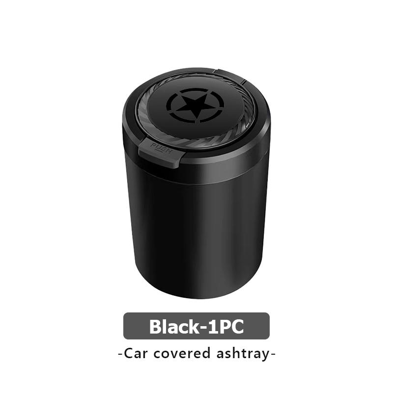 For Jeep Car Ashtray One Touch Open Portable Ashtray Cup Auto Interiors Grand Cherokee Patriot Renegade Compass Wrangler AKX1
