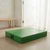 Folding Exercise Mat with Handles Portable Foldable Gymnastics Padded for