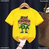 Kids 67 Themed Colorful Print TShirt Soft Cotton Fabric Breathable and Comfortable Ideal for Toddlers and Childrendf0312