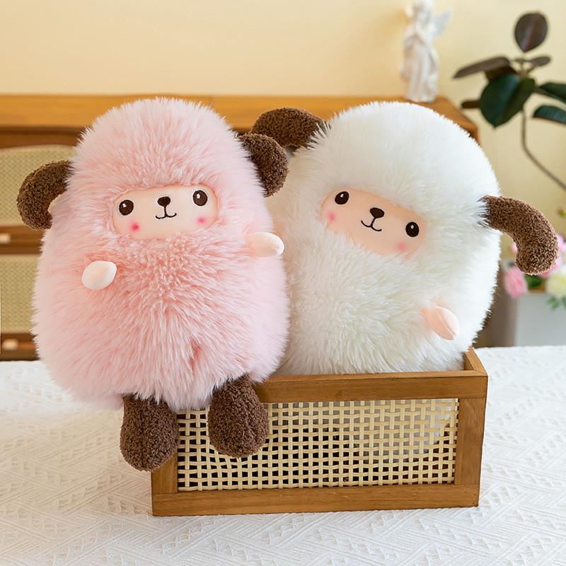 Cartoon Sheep Plush Toy Dolls Room Decoration Ornaments Children Gift Christmas