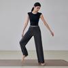 GIGT Women's Straight Wide-Leg Yoga & Sports Pants