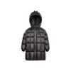 Gaofan Black Gold 5.0 Kids' Long Goose Down Jacket with Elf Hood
