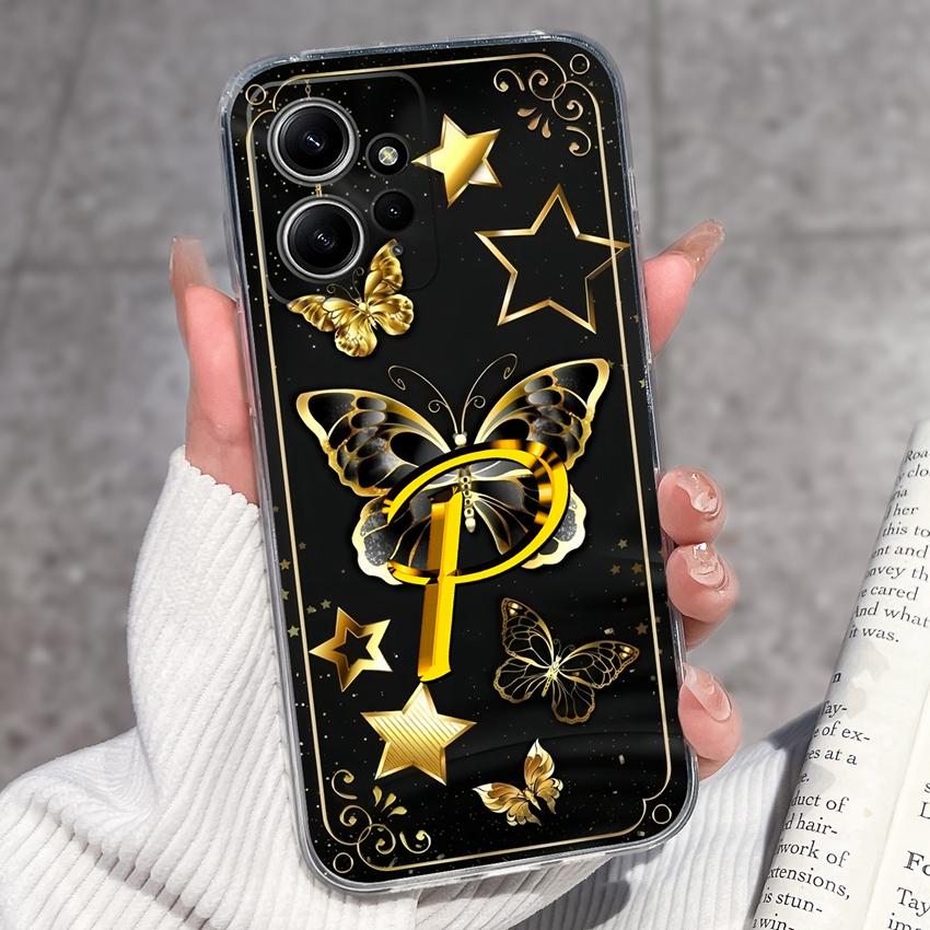 For Redmi Note 12 11 11T Pro Plus 12S 12 Turbo 11S 11SE 5 Plus 5A Pro Phone Cases Star Letters Soft Transparent Silicone Lightweight Back Covers Shell